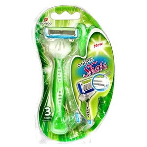 Dorco Shai 6 Women Disposable Razor 3 Pieces