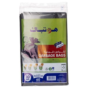Hotpack Eco-Friendly Garbage Bags 95*120 Cm 10 Pieces
