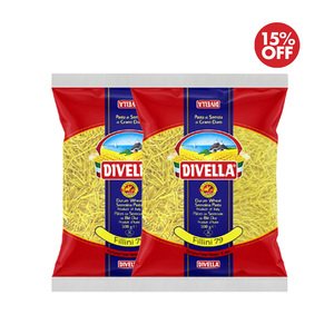 Divella Pasta Filini 79 500G X2 -25% Off