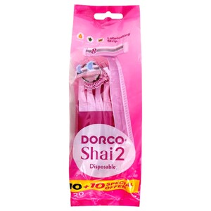 Dorco Shaving Razor Twin Blade For Women 20 Pieces