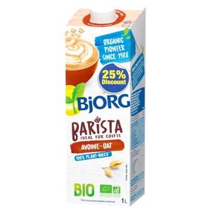 Bjorg Boisson Avoine Barista 1L -25%