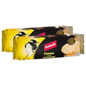Fantastic Rice Crackers Cheese 100G X2