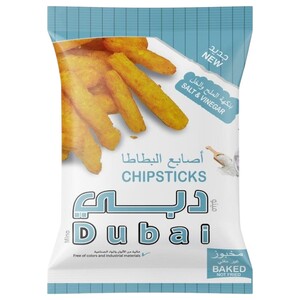 Dubai Chipsticks Salt & Vinegar 25G
