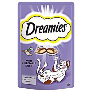 Dreamies Cat Food Duck 60G