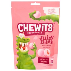 Chewits Juicy Bites Candy Strawberry 115G