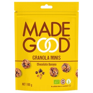 Made Good Granola Minis Chocolate Banana 100G