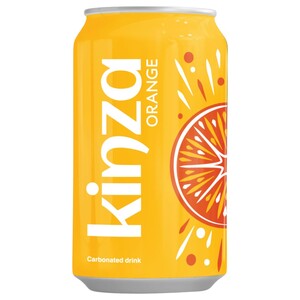 Kinza Carbonated Drink Orange 320Ml
