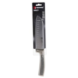 Bergner Harley Stainless Steel Santoku Knife 17.5Cm