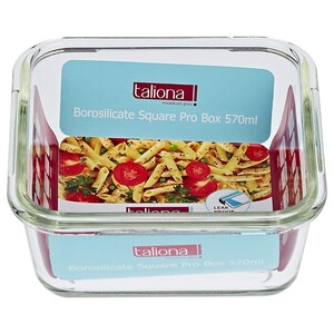 Taliona Borosilicate Food Container Square 57Cl