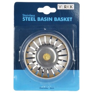 Verkk Stainless Steel Basin Basket 8Cm