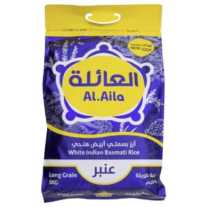 Al Aila Basmati Rice White 5Kg