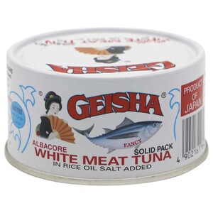 Geisha White Meat Tuna Albacore In Rice Oil 185G