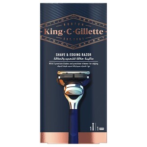 King C Gilletee Shave & Edging Razor 1Up