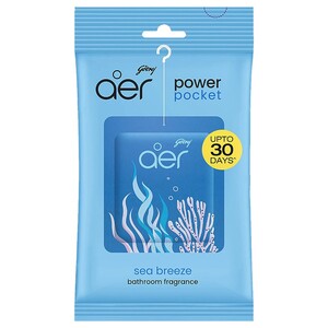 Godrej Aer Power Pocket Fragrance Sea Breeze 10G