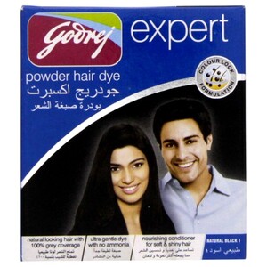 Godrej Hair Dye Powder Natural Black 9G