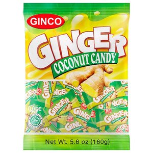 Ginco Candy Ginger Coconut 160G