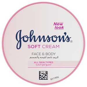 Johnson's Body Soft Cream 24 Hour Moisture 200Ml