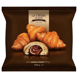 La Crema De Alva Mini Croissant Cocoa Cream 210G