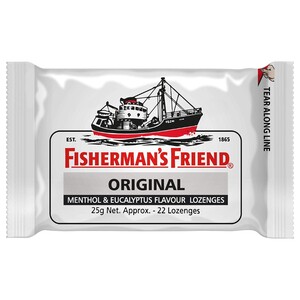 Fisherman's Friend Lozenges Original Menthol And Eucalyptus 25G