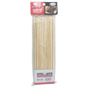 Blor Bamboo Skewers 5Mm 25Cm 50 Pieces