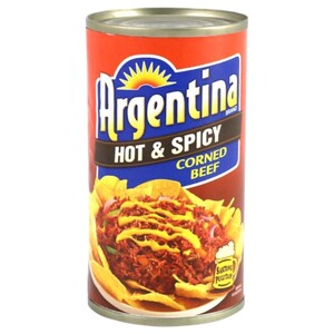 Argentina Corned Beef Hot & Spicy 175G