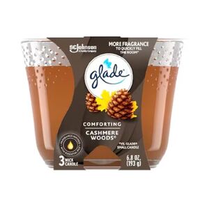 Glade Candle Cashmere Woods 193 Gr Offer