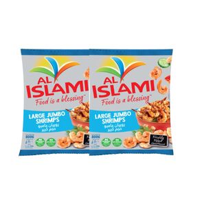 Al Islami Large Jumbo Shrimps 800G 1+1 Offer