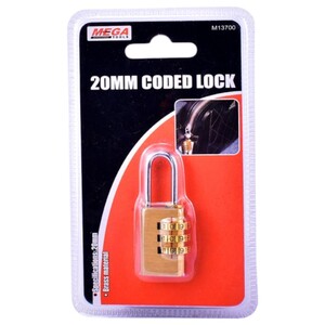 Mega Coded Lock 20Mm