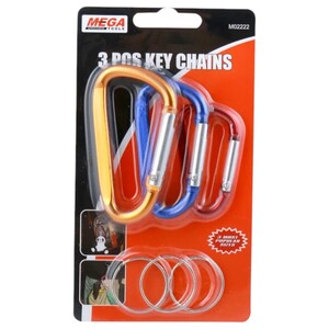 Mega Key Chains 3 Pieces