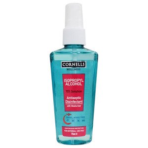 Cornells Isopropyl Alcohol Antiseptic Disinfectant 75Ml