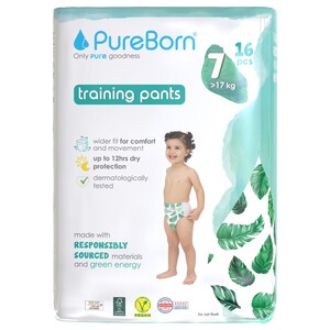 Pure Born Pull Up Diapers Size 7 16 Pieces