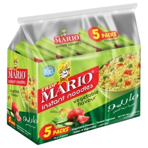 Trdp Mario Instant Vegetable Noodles 70G X5
