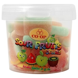 Co-Op Sour Fruits Jellies 175G