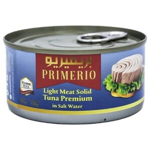 Primerio Light Meat Solid Tuna Premium In Salt Water 185G