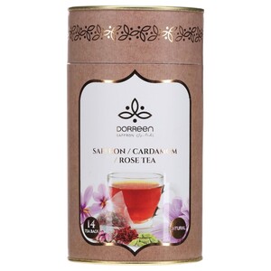 Dorreen Rose Tea With Saffron Cardamom 14 Teabags 28G