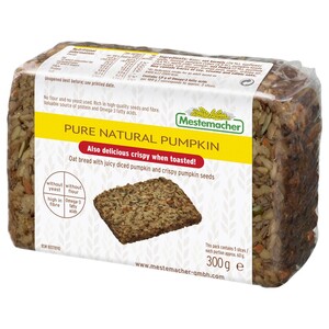 Mestemacher	Oat Bread Pure Natural Pumpkin 300G