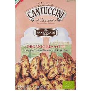 Panducale Organic Cantuccini Biscuits With Chocolate 200G