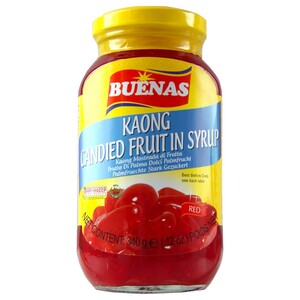 Buenas Sugar Palm Fruit Red 340G