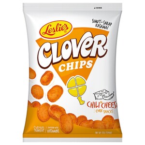 Leslie's Clover Chips Chili & Cheese 55G