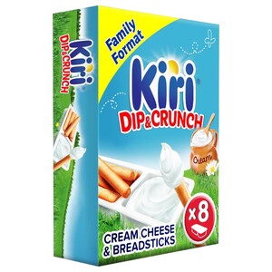 Kiri Dip & Crunch Cream Cheese And Breadstick 8 Pieces 280G
