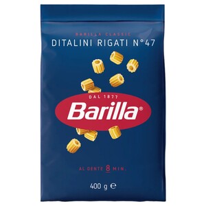 Barilla Shortcuts Ditalini Rigati Cello N.47 400G