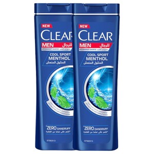 Clear Shampoo Cool Sport Menthol 360Ml -20% Off