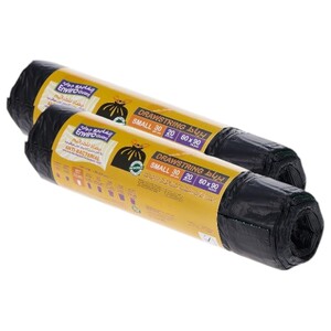 Enviroguard Garbage Bag Black 60X90cm X2