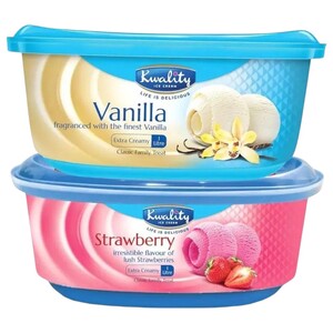 Kwality Ice Cream Assorted 2 Pieces 1L