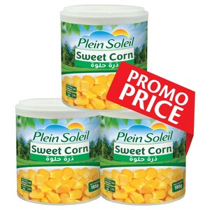 Plein Soleil Sweet Corn 185G X3