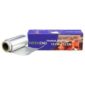 Weekend Aluminum Foil Rolled 40 Pieces