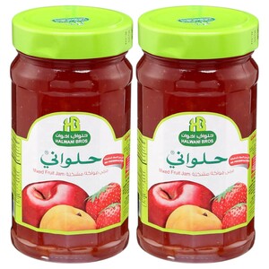 Halwani Bros Jam Mixed Fruit 400G X2