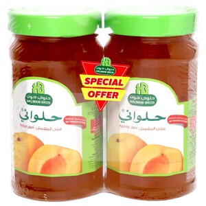 Halwani Bros Jam Apricot 400G X2