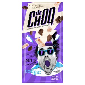 Dr Choq Milk Chocolate Nougat 150G
