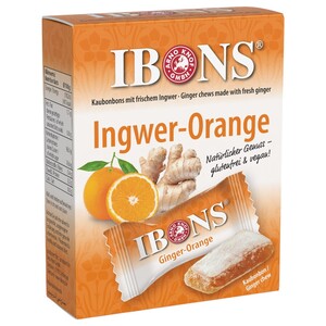 Ibons	Candy Orange Ginger 60G